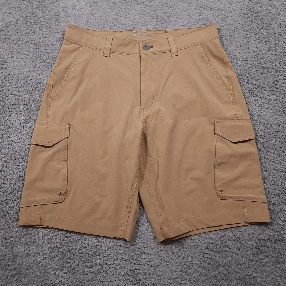Eddie Bauer Cargo Shorts Mens 32 x 9.5 Hiking Outdoor Camp Travel Trek Safari